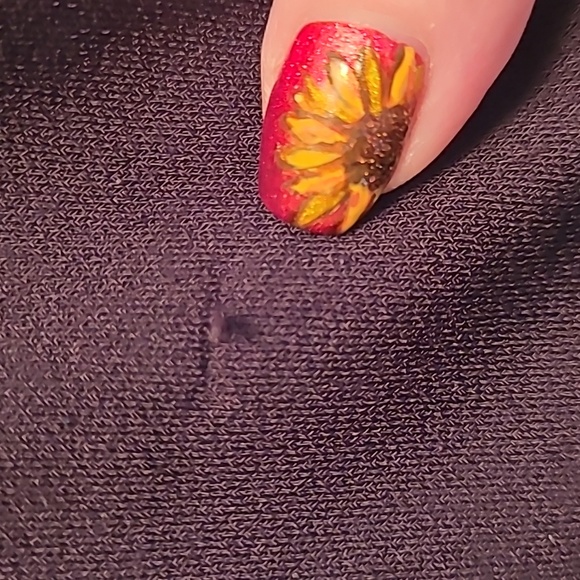 Melissa Paige PXL Black dress pants, elastic waist with drawstring, roomy fit. - Picture 5 of 8